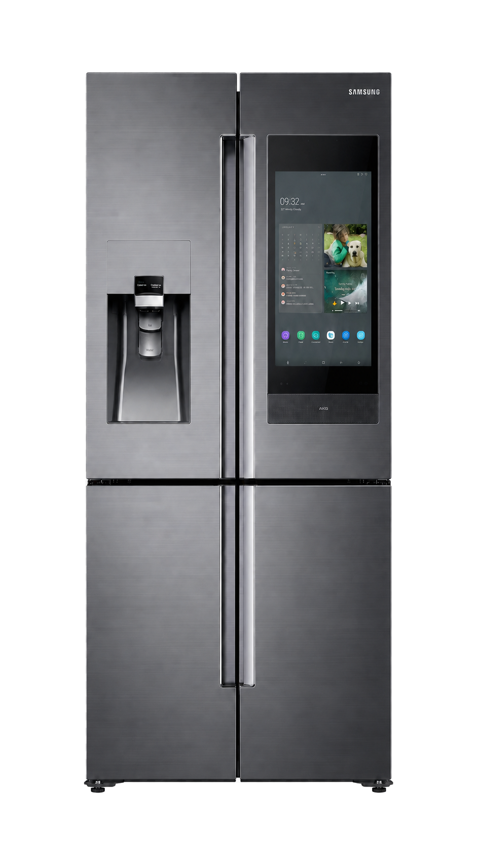 Heladera premium Samsung Family Hub cerrada